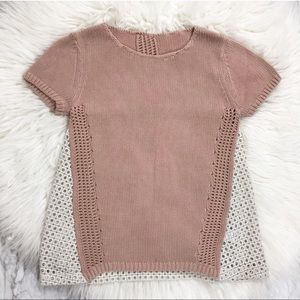 Anthropologie Moth Chunky knit sweater